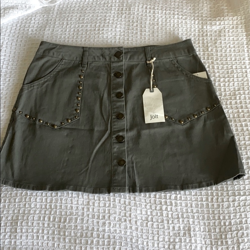 NWT JOLT Jean Skirt size 13/31